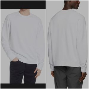 New Vince French Terry Sweatshirt - Crewneck in white